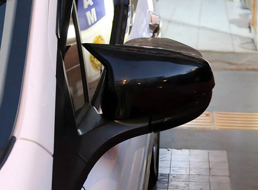 Covers for mirrors BMW-style (2014-2018, 2 pcs) for Ford Courier 2014-2023 - Reelken Auto