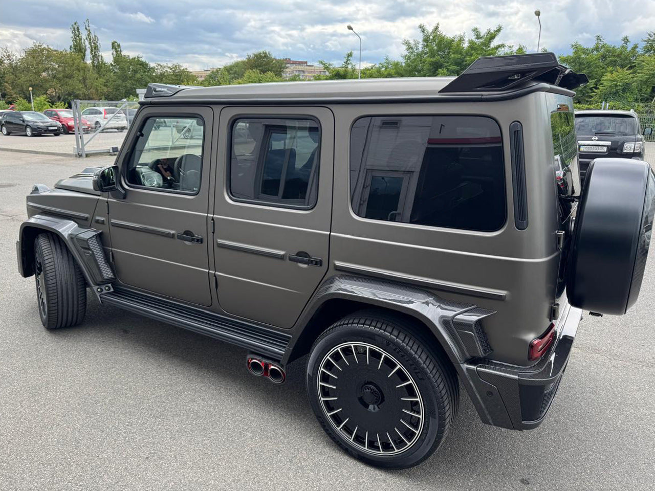 BRB Carbon Moldings (10 pcs) for Mercedes G сlass W465 2025- - image 12