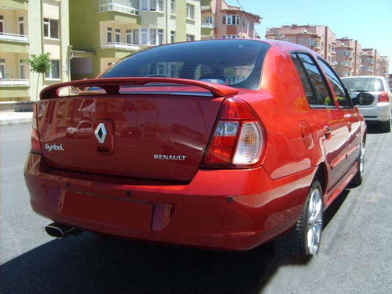 Spoiler Sedan (paintable) for Renault Symbol 1999-2008 - Reelken Auto