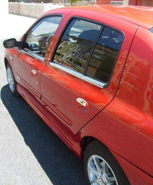 Ferrari-type Side Skirts (primed for painting) for Renault Symbol 1999-2008 - image 1