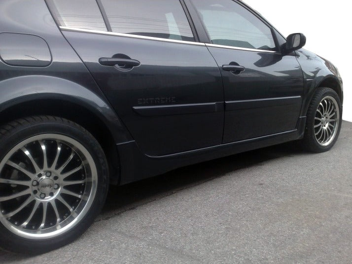 Side Skirts (SD, primed for painting) for Renault Megane II 2004-2009 - image 1