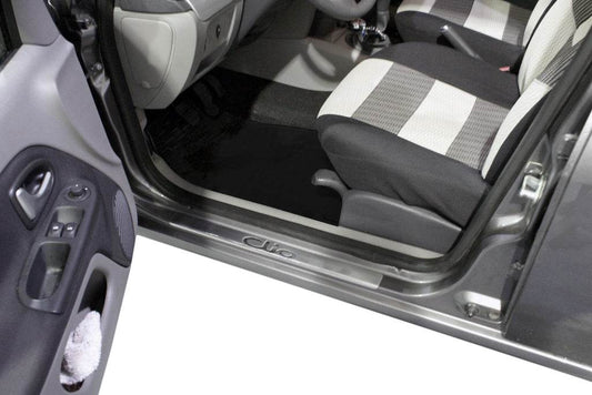 Sill OmsaLine (4 pieces, stainless steel.) for Renault Clio III 2005-2012 - Reelken Auto