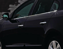 Window lower trim stainless steel (4 pcs) for Renault Fluence 2009-2016 - image 2