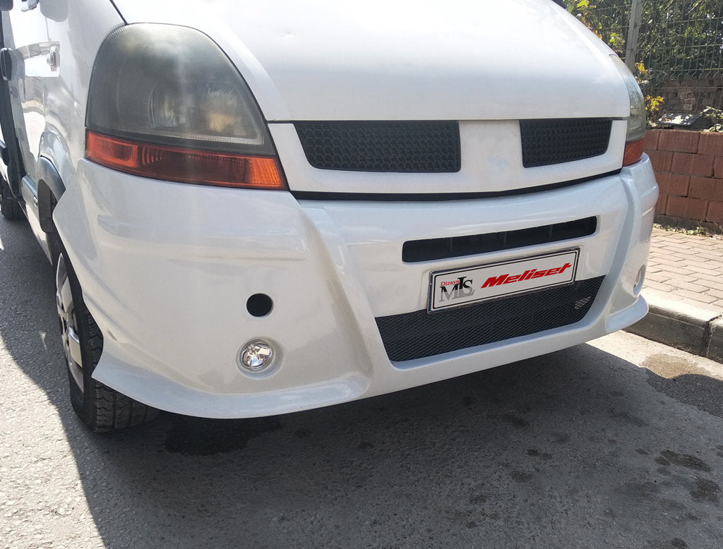 Front bumper 2004-2010 (cover, primed for painting) for Renault Master 1998-2010 - image 3