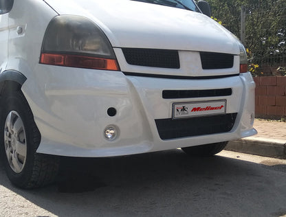 Front bumper 2004-2010 (cover, primed for painting) for Renault Master 1998-2010 - image 4