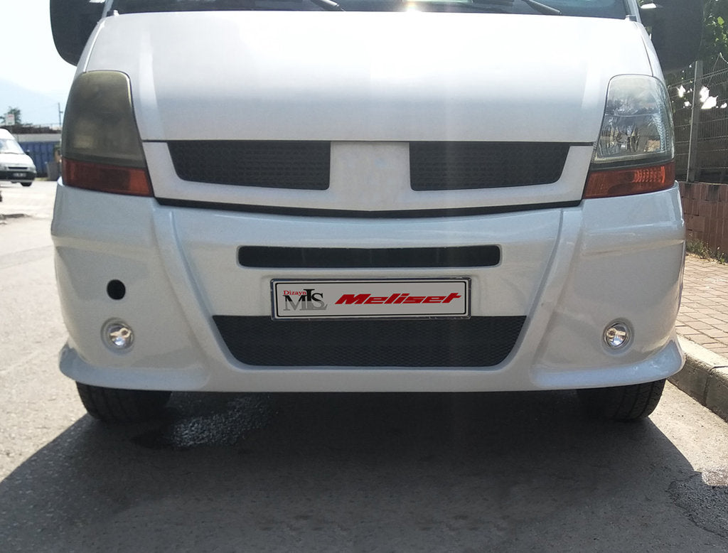 Front bumper 2004-2010 (cover, primed for painting) for Renault Master 1998-2010 - image 5