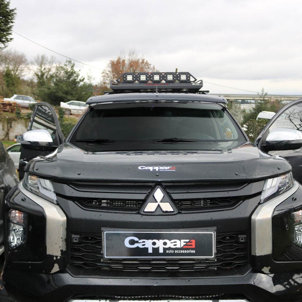 Visor on the windshield for Mitsubishi L200 2015-2024 - Reelken Auto