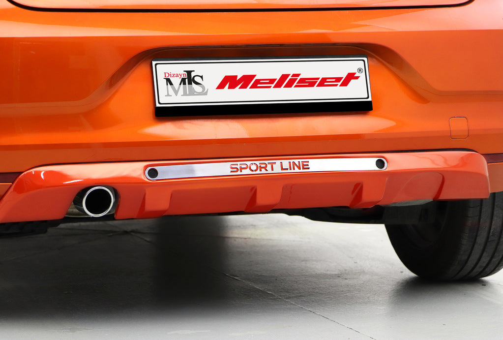 Rear bumper cover (primed for painting) for Renault Clio V 2019- - image 3