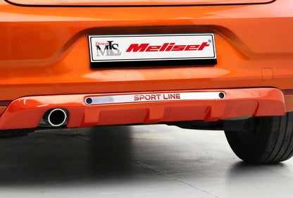 Rear bumper cover (primed for painting) for Renault Clio V 2019- - image 3