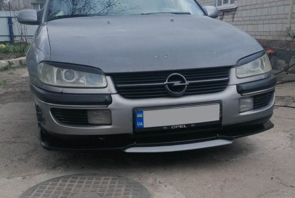 Universal front lip skirt Niken Gray (ABS) - Reelken Auto