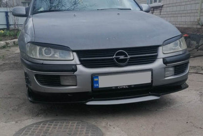 Universal front lip skirt Niken Gray (ABS) - Reelken Auto