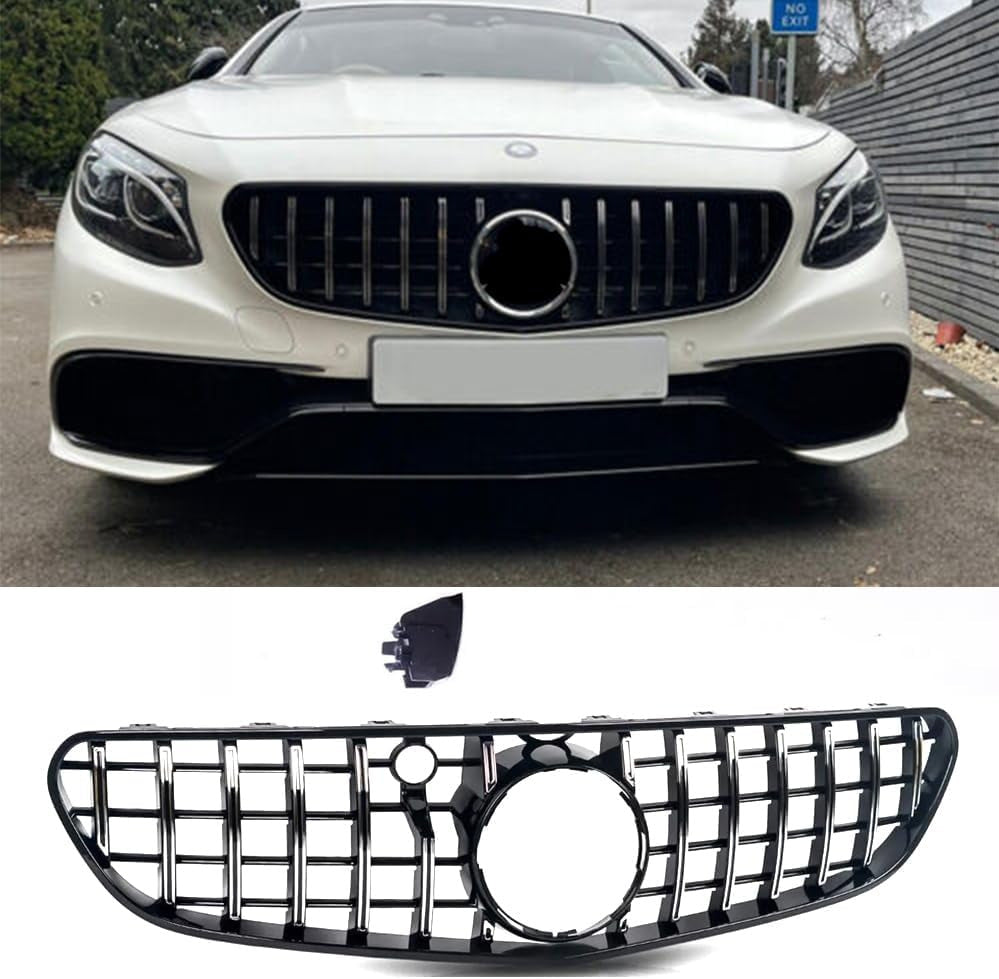 Front Grille BRB (2015-2018, for COUPE S63) for Mercedes S-class C217 Coupe 2014-2020 - image 1