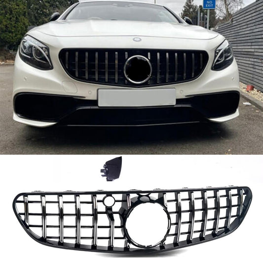 Front Grille BRB (2015-2018, for COUPE S63) for Mercedes S-class C217 Coupe 2014-2020 - image 1
