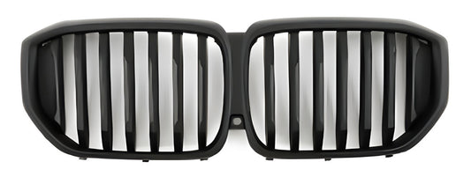 Kidney Grilles 1 Bar (2023+, Matte Black) for BMW X5 G05 2019- - image 2