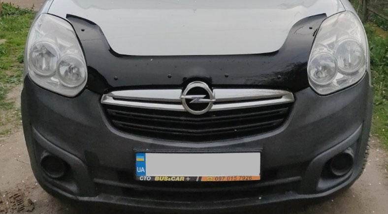 Hood deflector (EuroCap) for Opel Combo 2012-2018 - Reelken Auto