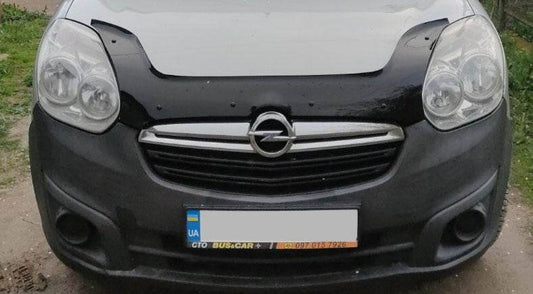 Hood deflector (EuroCap) for Opel Combo 2012-2018 - Reelken Auto