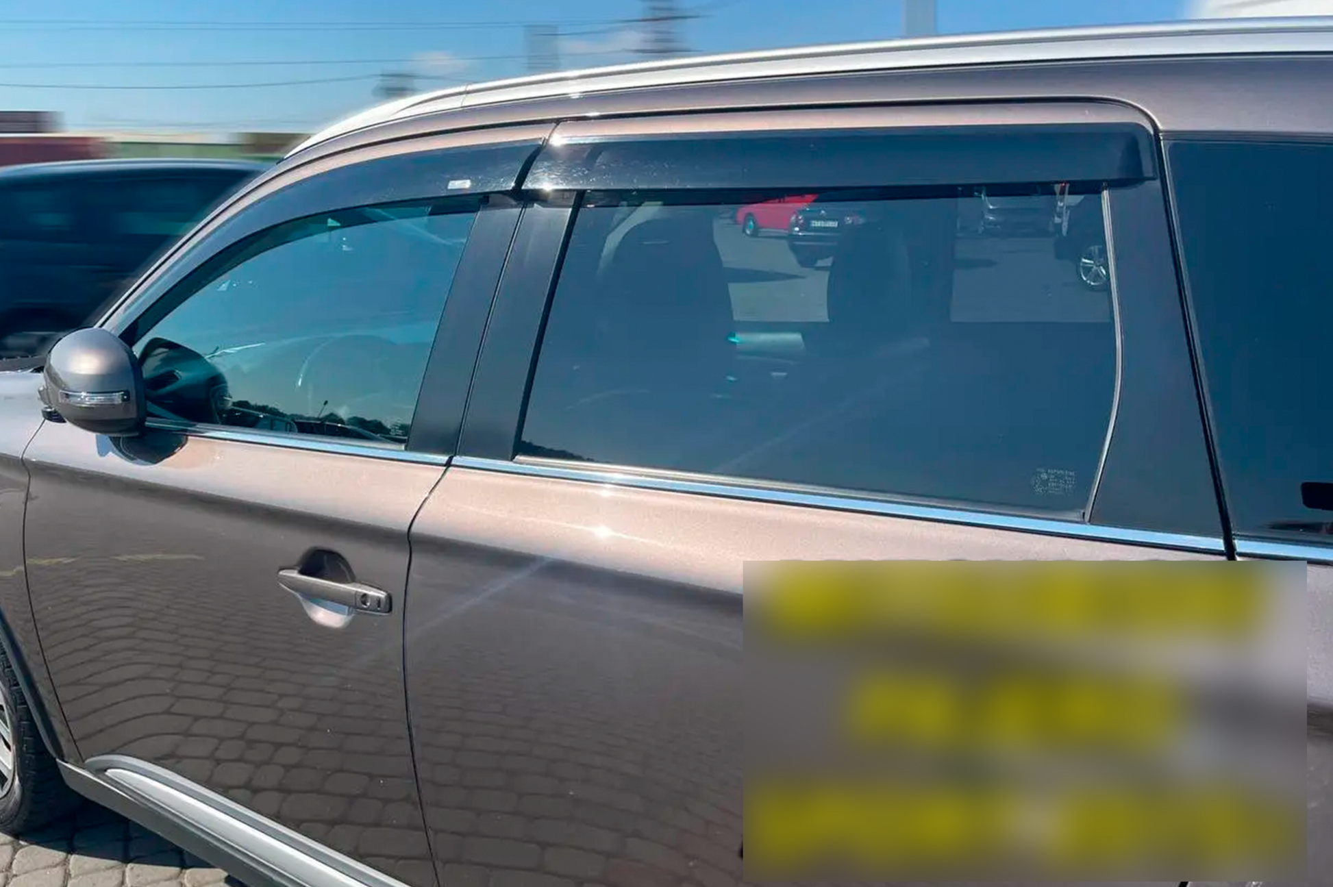 Window Deflectors (4 pcs, HIC) for Mitsubishi Pajero Sport 2015- - image 6