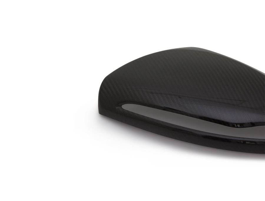 Mirror covers (2 pcs, carbon) for Mercedes S-class W222 - Reelken Auto