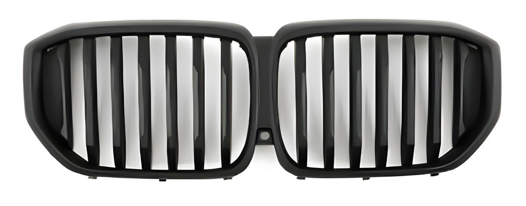 Kidney Grilles 1 Bar (2023+, Matte Black) for BMW X5 G05 2019–2026 - image 2