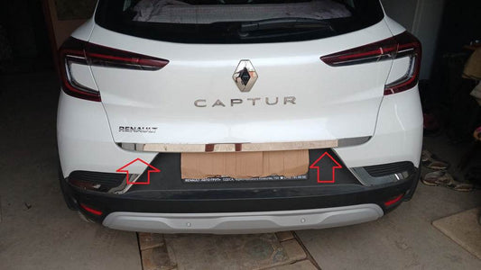 Trunk edge (stainless steel) for Renault Captur 2019↗ - Reelken Auto