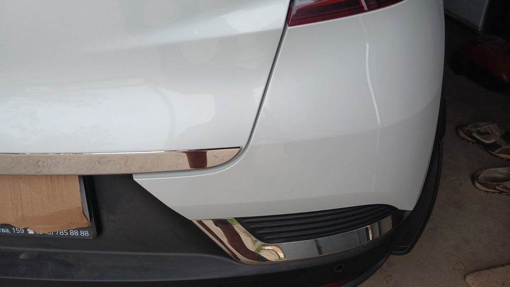Trunk edge (stainless steel) for Renault Captur 2019↗ - Reelken Auto