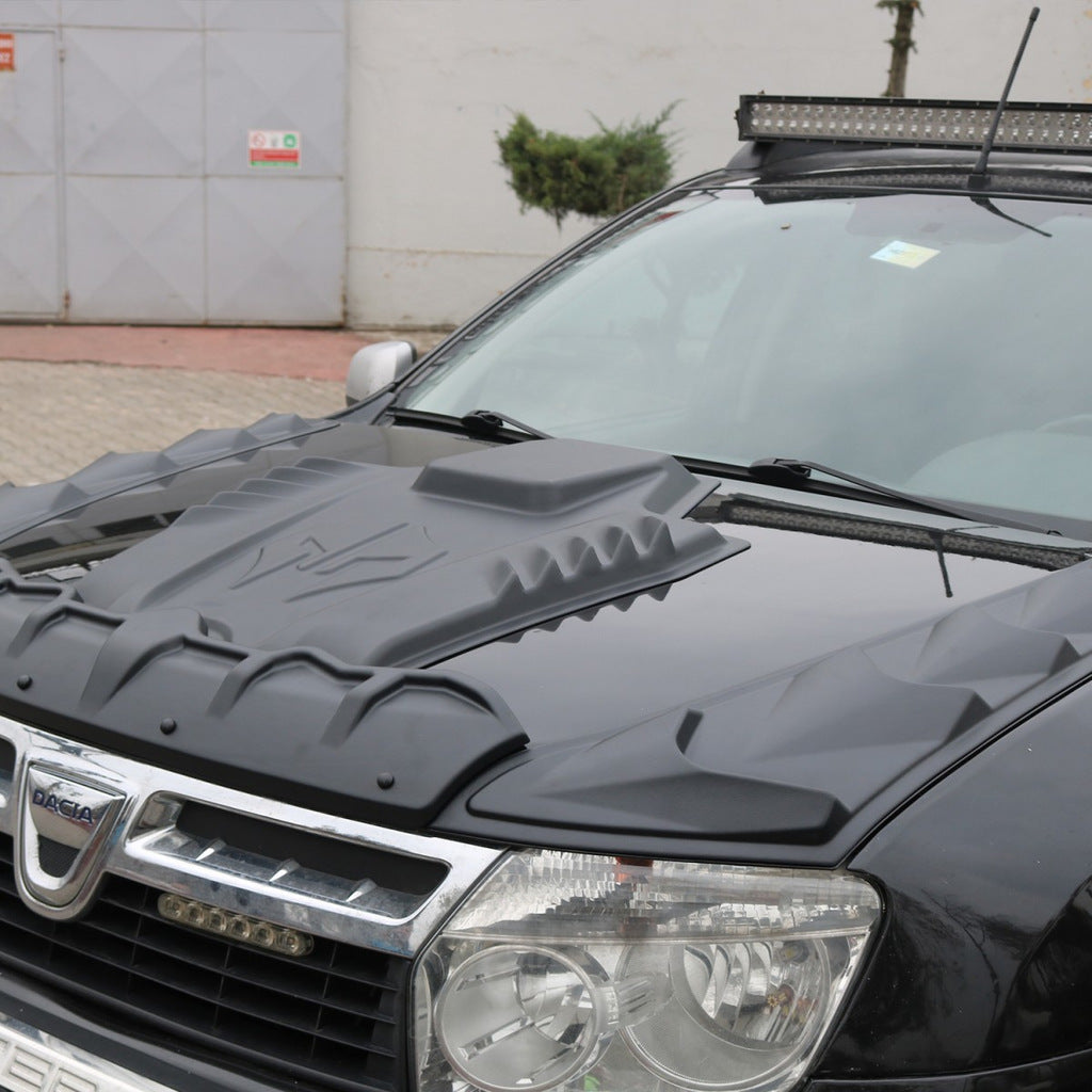 Hood Scoop Cover Set DRAGON (3 pcs) for Dacia Duster 2008-2018 - image 4