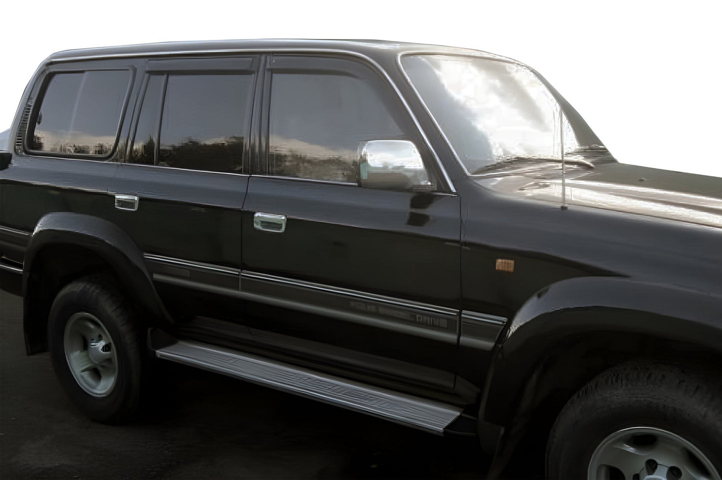 Window Deflectors (4 pcs, HIC) for Toyota Land Cruiser 80 1990-1997 - image 1