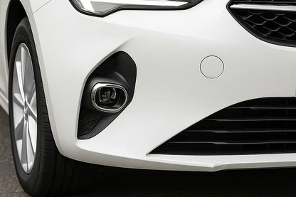 Chrome Fog Light Covers (2 pcs, Stainless Steel) for Opel Corsa F 2019- - image 1