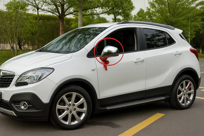 Mirror Covers Libao (2 pcs, plastic) for Opel Mokka 2012-2021 - image 3