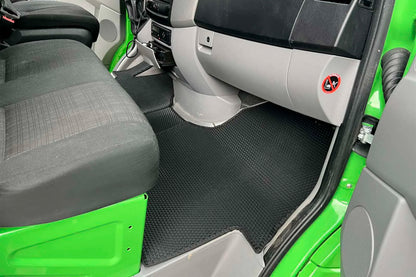 Rubber Floor Mats Carsuit V1 (Black) for Mercedes Sprinter W906 2006-2018 - image 2