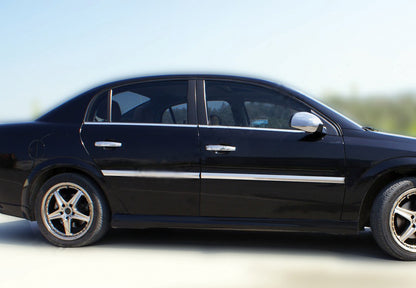 Exterior window trim stainless steel (4 pcs) for Opel Vectra C 2002-2008 - image 3