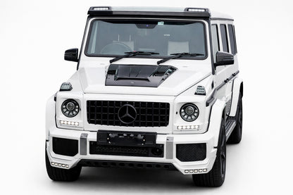 Hood Cover BRBS (2004-2018, Carbon) for Mercedes G сlass W463 1990-2018 - image 1