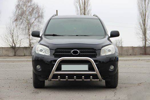 The WT003 bumper guard (stainless) for Toyota Rav 4 2006-2013 - Reelken Auto