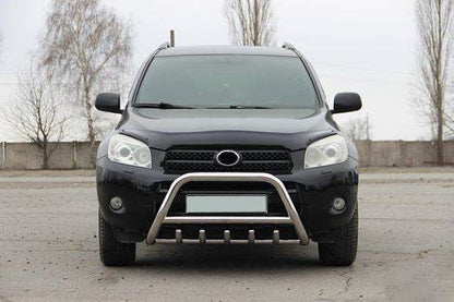The WT003 bumper guard (stainless) for Toyota Rav 4 2006-2013 - Reelken Auto