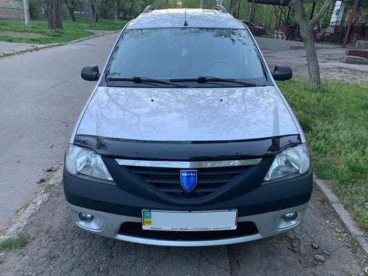 Hood deflector (EuroCap) for Dacia Logan I 2005-2008 - Reelken Auto