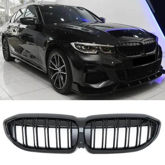 Grille M-Look (black gloss) for BMW 3 series G20/21 2018- - Reelken Auto