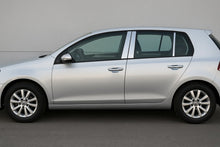 Stainless Steel Door Pillar Covers (6 pcs) for Volkswagen Golf 6 2008-2014 - image 1