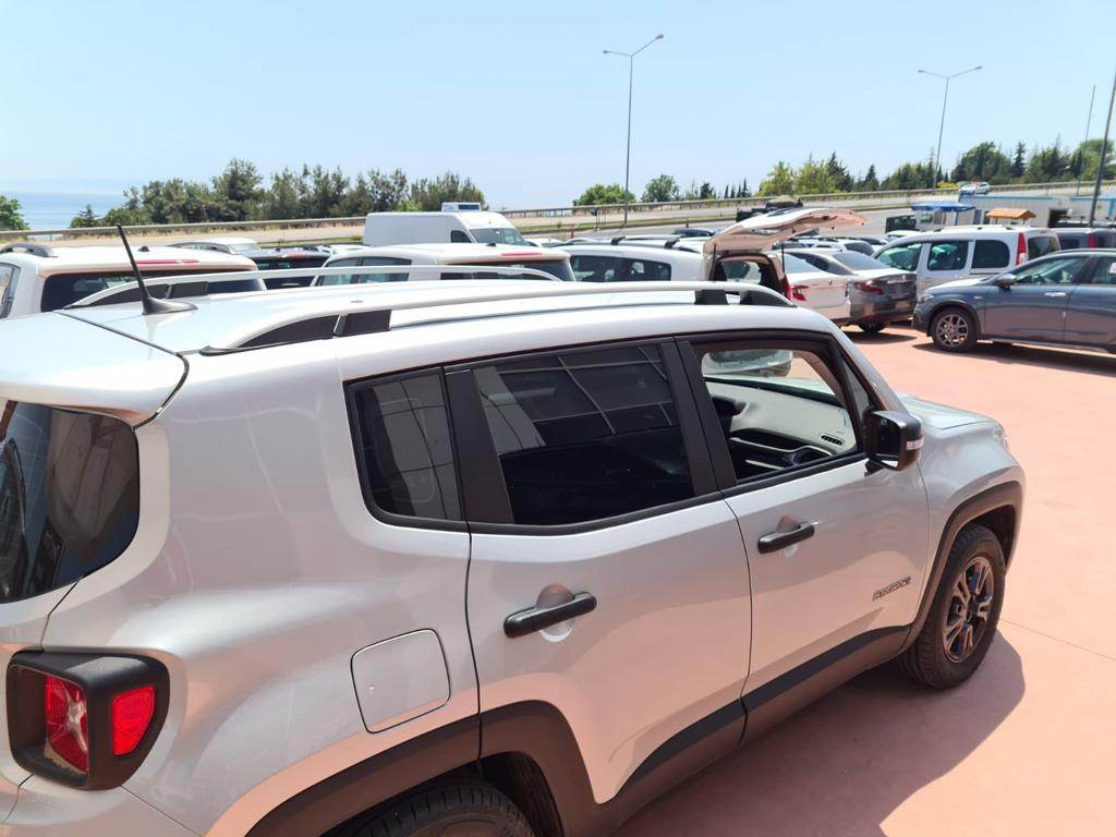 Skyport roof rails (gray mat) for Jeep Renegade - Reelken Auto