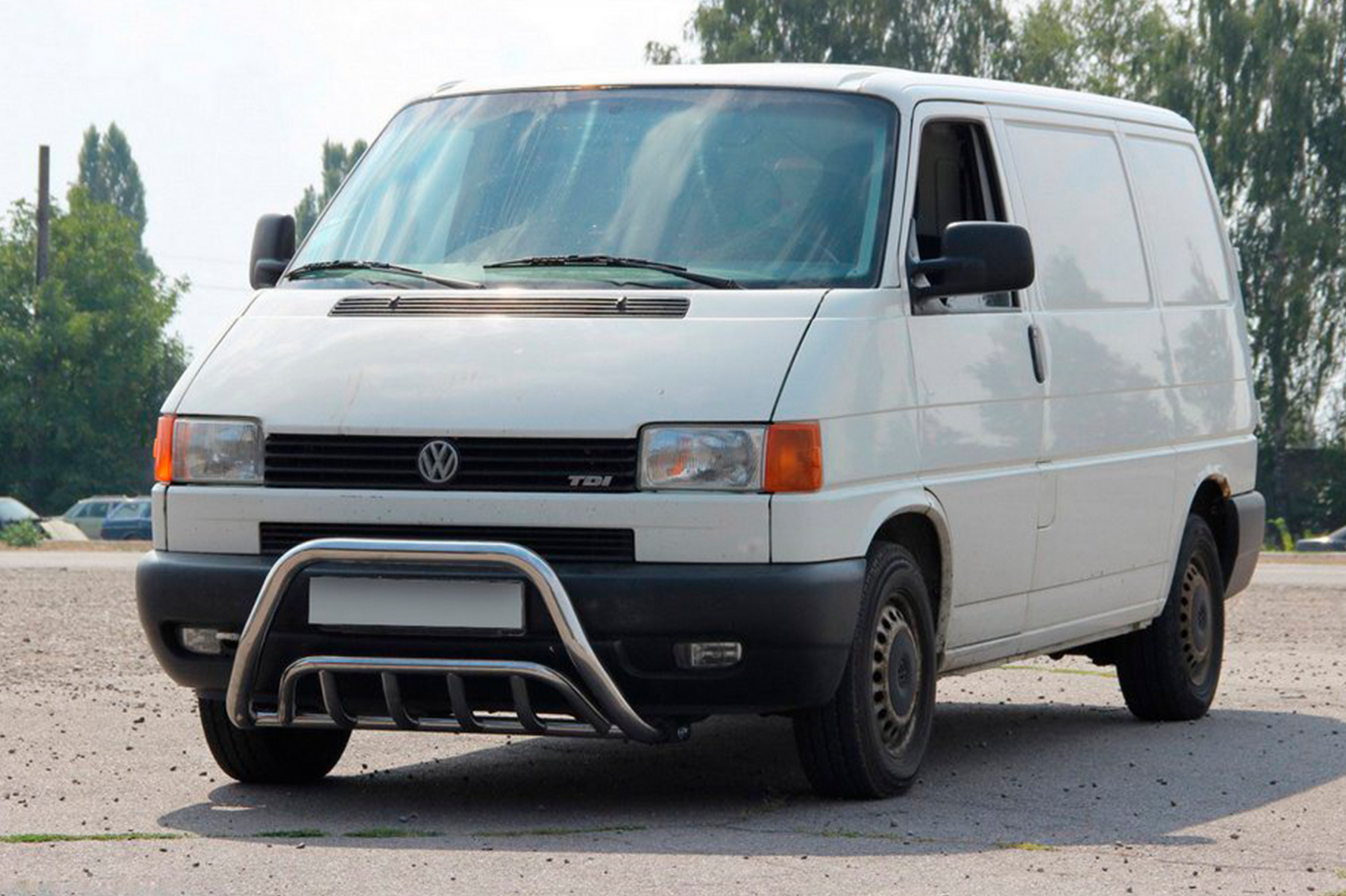 Bull Bar WT002 (Stainless Steel) for Volkswagen T4 Caravelle/Multivan 1990-2003 - image 3