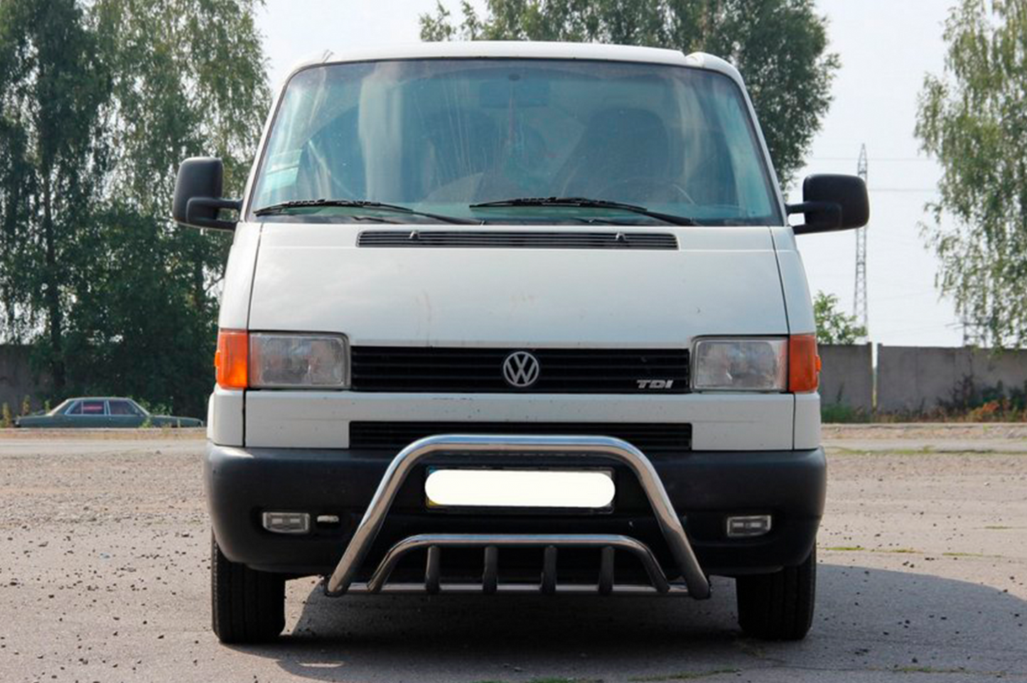 Bull Bar WT002 60mm (Stainless Steel) for Volkswagen T4 Transporter 1990-2003 - image 2