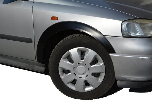 Arch pads (SD/HB) (4 pcs, black) for Opel Astra G classic 1998-2012 - Reelken Auto