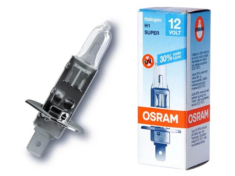 Head lamp Osram H1 55W 64150SUP Super + 30% - Reelken Auto