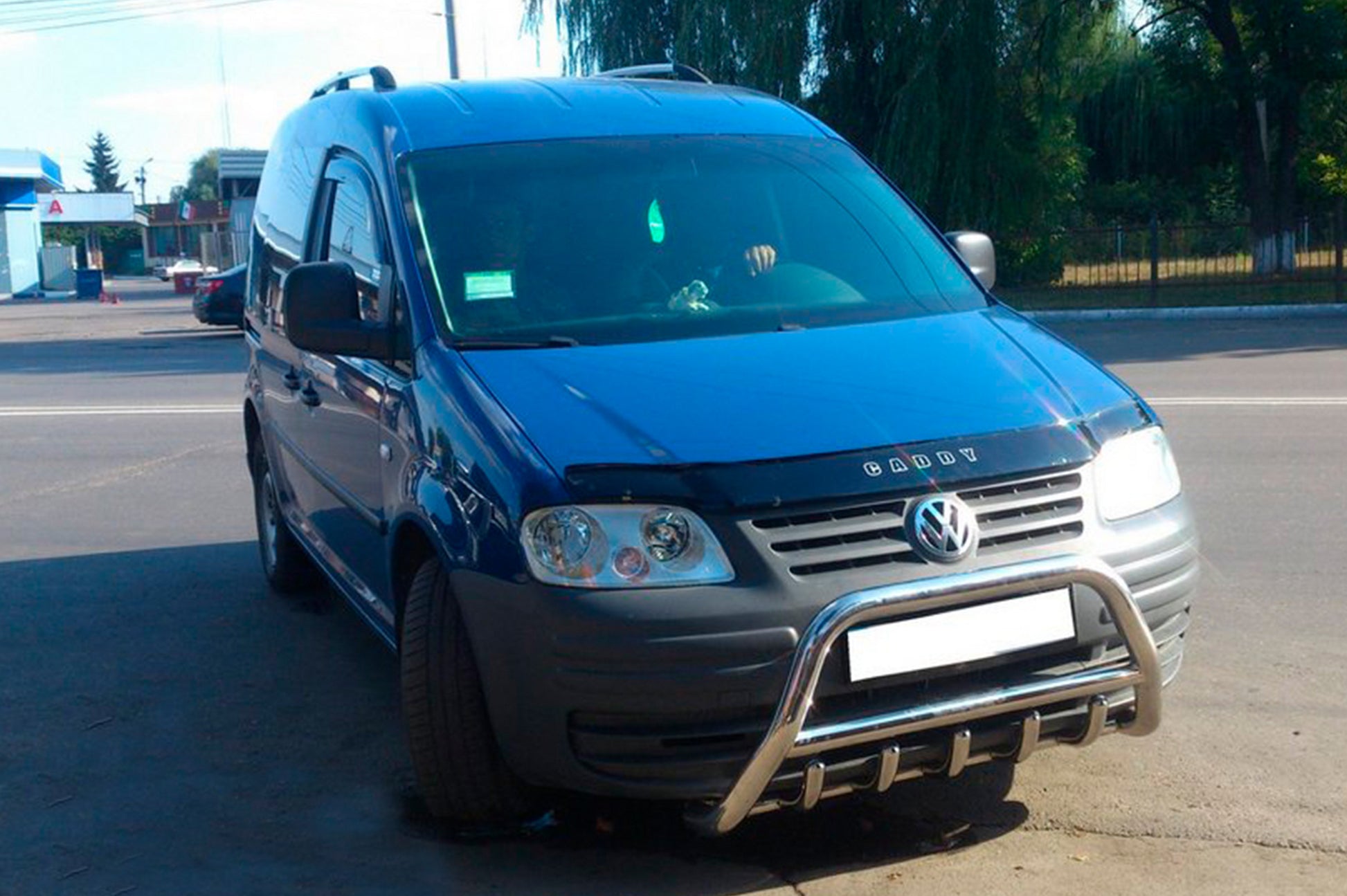 Bull Bar WT003 (Stainless Steel) for Volkswagen Caddy 2004-2010 - image 4