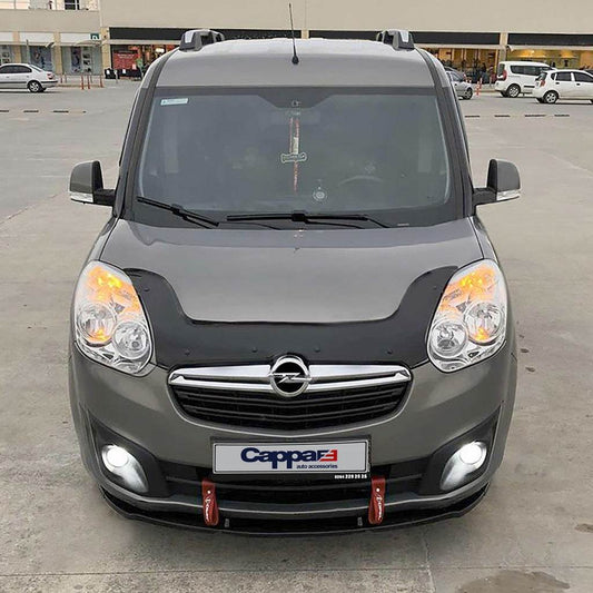 Hood deflector (EuroCap) for Opel Combo 2012-2018 - Reelken Auto