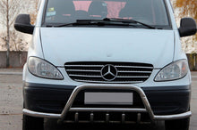 Bull Bar WT003-Plus with Side Bars (Stainless Steel) for Mercedes Viano 2004-2014 - image 1