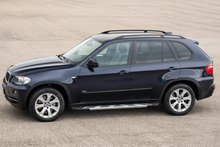 Side Steps Sunrise (2 pcs, Aluminum) for BMW X5 E-70 2007-2013 - image 1