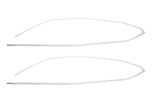 Full Window Trim Stainless Steel (10 pcs) for Nissan Juke 2020- - image 2