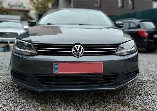 Chrome Grille Covers 2011-2014 (4 pcs, Stainless Steel) for Volkswagen Jetta 2011-2018 - image 1