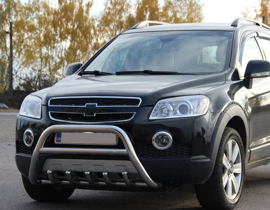 Front Bar WT003 (Stainless Steel) for Chevrolet Captiva 2006-2019 - image 2