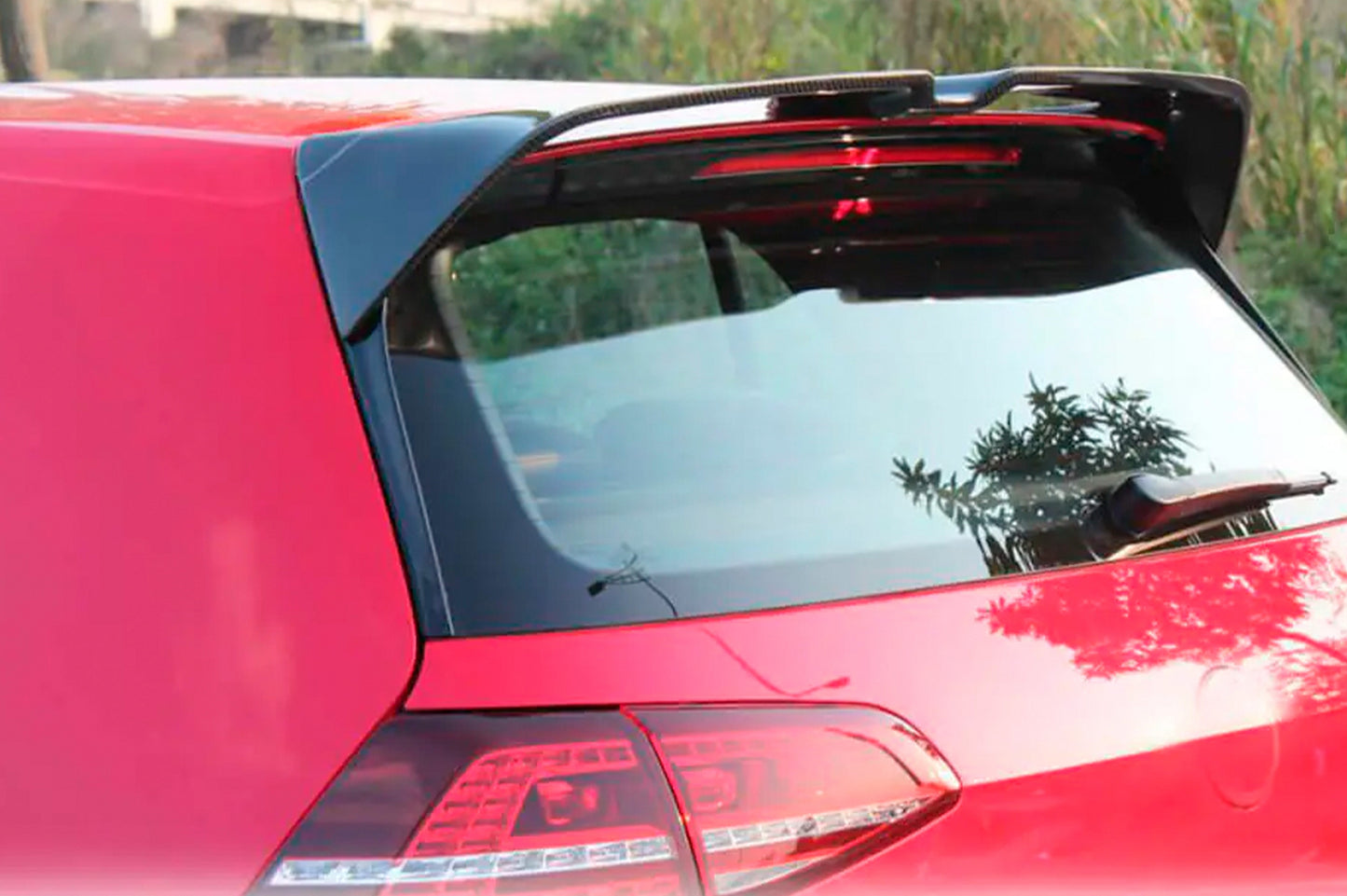 Spoiler V5 (for GTI/R HB, Carbon) for Volkswagen Golf 7/E-Golf 2012-2020 - image 5